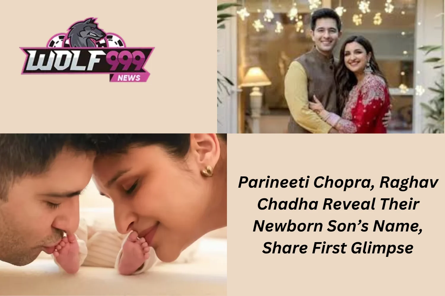 Parineeti Chopra, Raghav Chadha Reveal Their Newborn Son’s Name, Share First Glimpse