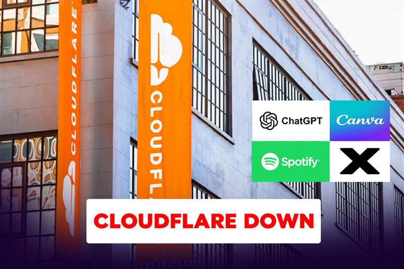 Cloudflare down: Twitter, ChatGPT, and Hundreds of Other Websites Experience Disruption
