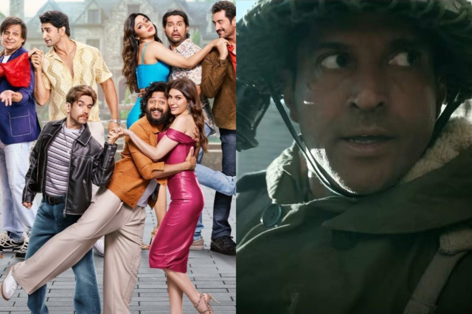 ‘Mastiii 4’ Takes a Narrow Lead Over ‘120 Bahadur’ on Opening Day