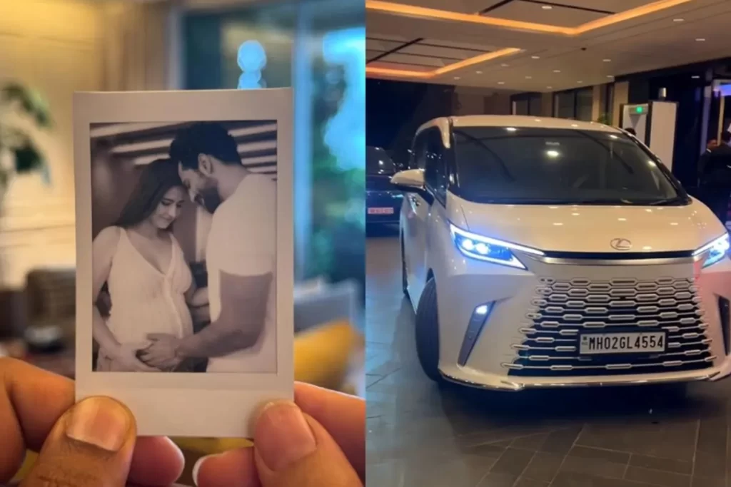 After welcoming their baby, Vicky Kaushal and Katrina Kaif purchase a luxurious Lexus valued at ₹3.20 crore