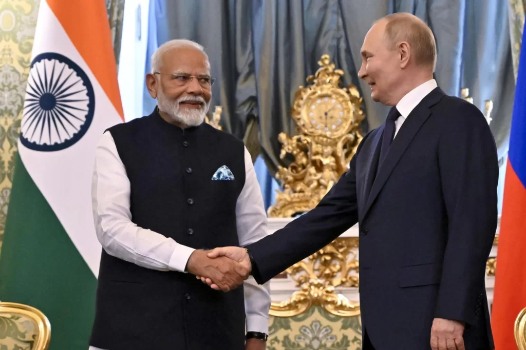 India, Russia Reveal Vision 2030 for 100 Billion Trade