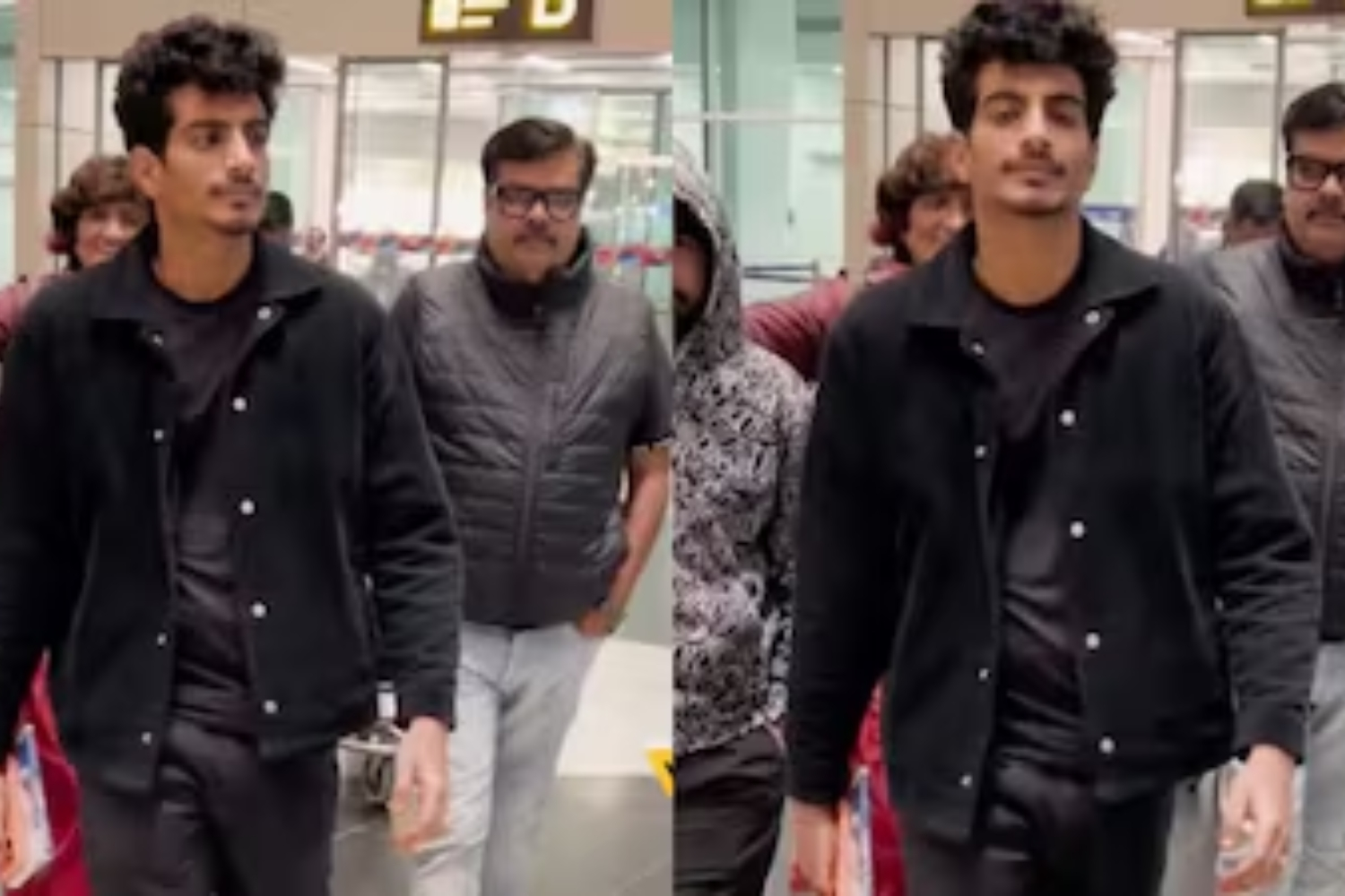 Palash Muchhal spotted at airport after wedding with Smriti Mandhana postponed