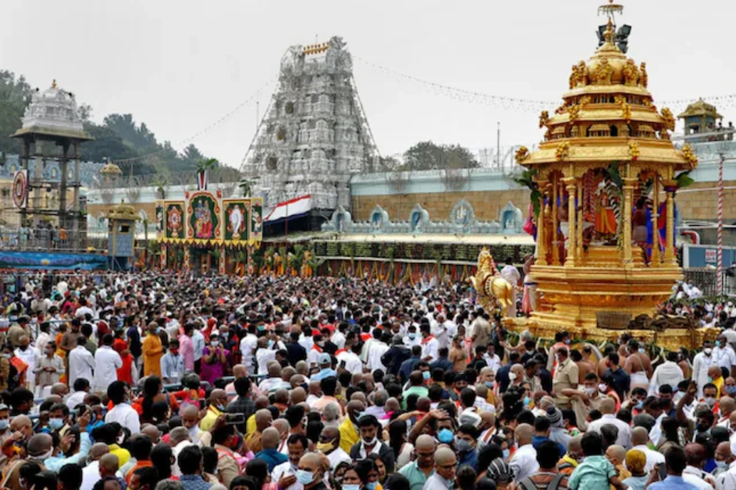 Rs 55 Crore “Silk” Dupatta Scam at Tirupati Trust Triggers Anti-Corruption Probe