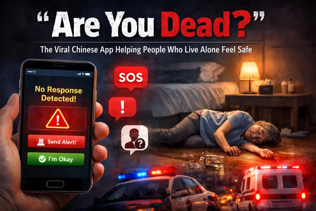 “Are You Dead” The Viral Chinese App Helping People Who Live Alone Feel