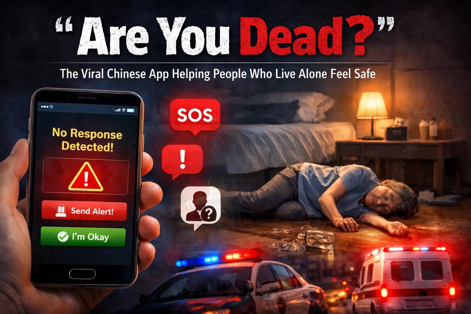 “Are You Dead” The Viral Chinese App Helping People Who Live Alone Feel