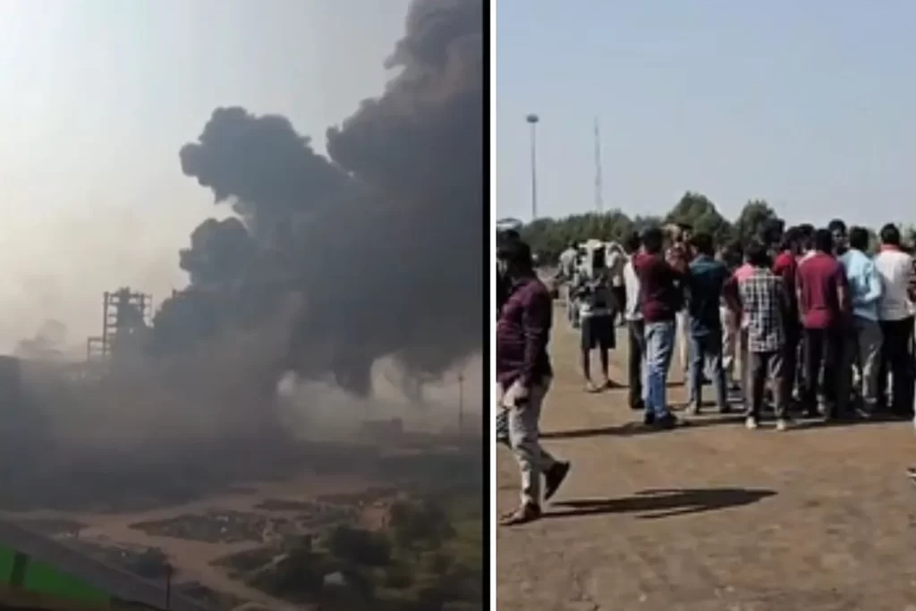 Chhattisgarh Steel Plant Blast: 7 Dead, Several Injured After Coal Furnace Explosion in Baloda Bazar 