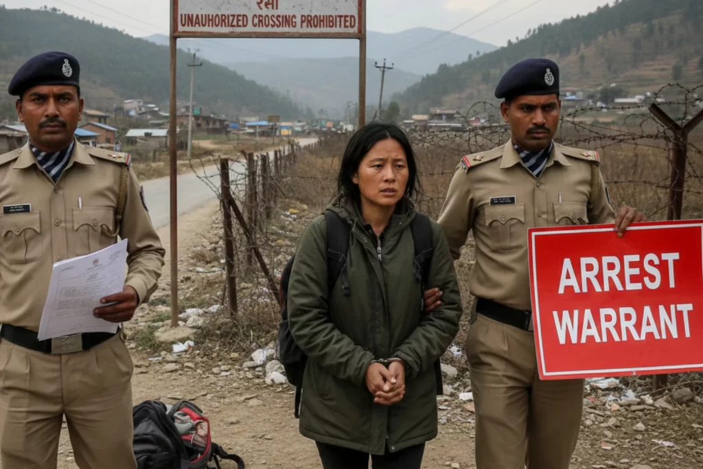 Chinese Woman Arrested for Attempting to Enter India Without Visa via Nepal Border