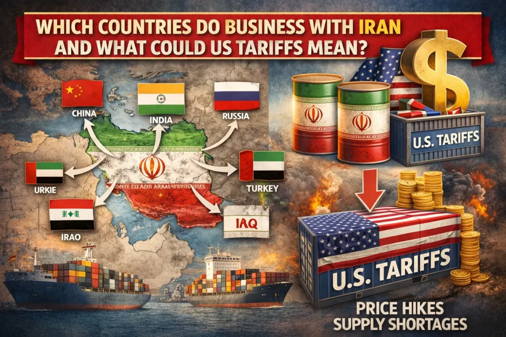 Trump Threatens 25% Tariff on Countries Doing Business With Iran What It Means for Global Trade