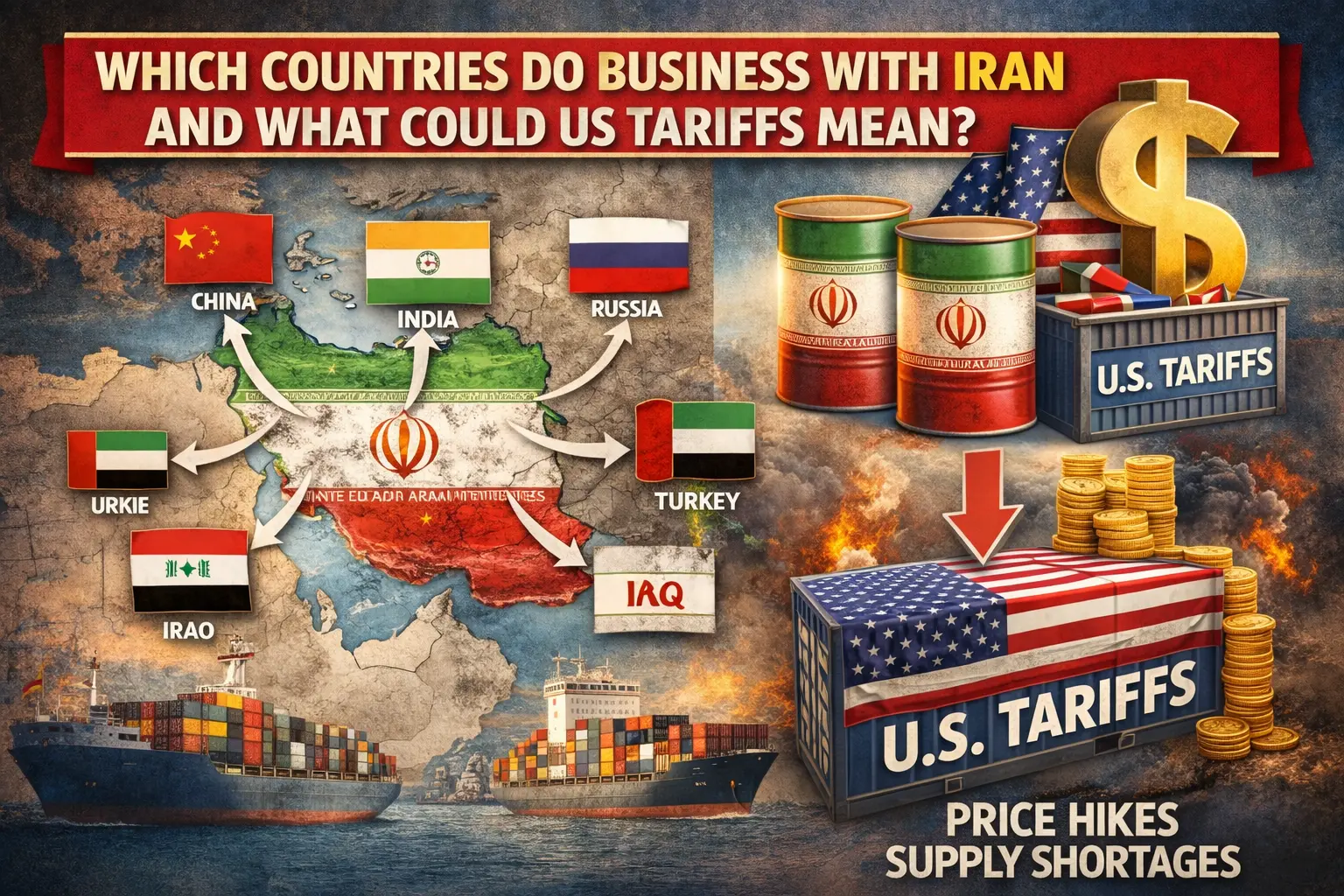 Trump Threatens 25% Tariff on Countries Doing Business With Iran What It Means for Global Trade