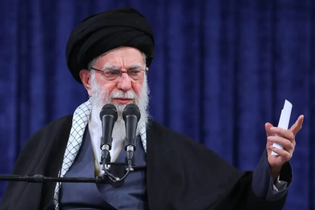 Ayatollah Ali Khamenei during a public speech reflecting on Ali Khamenei legacy after death and Iran’s future